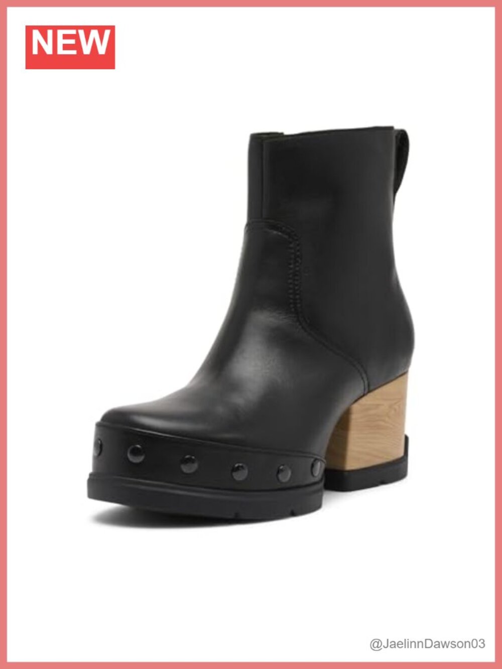 Water Resistant Leather Zip Ankle Boots - Hiking Style